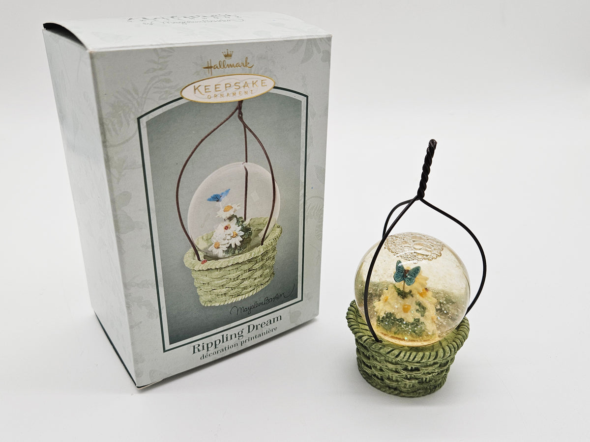 Hallmark Keepsake – “Nature's Sketchbook Rippling Dream” – Damaged — with original box