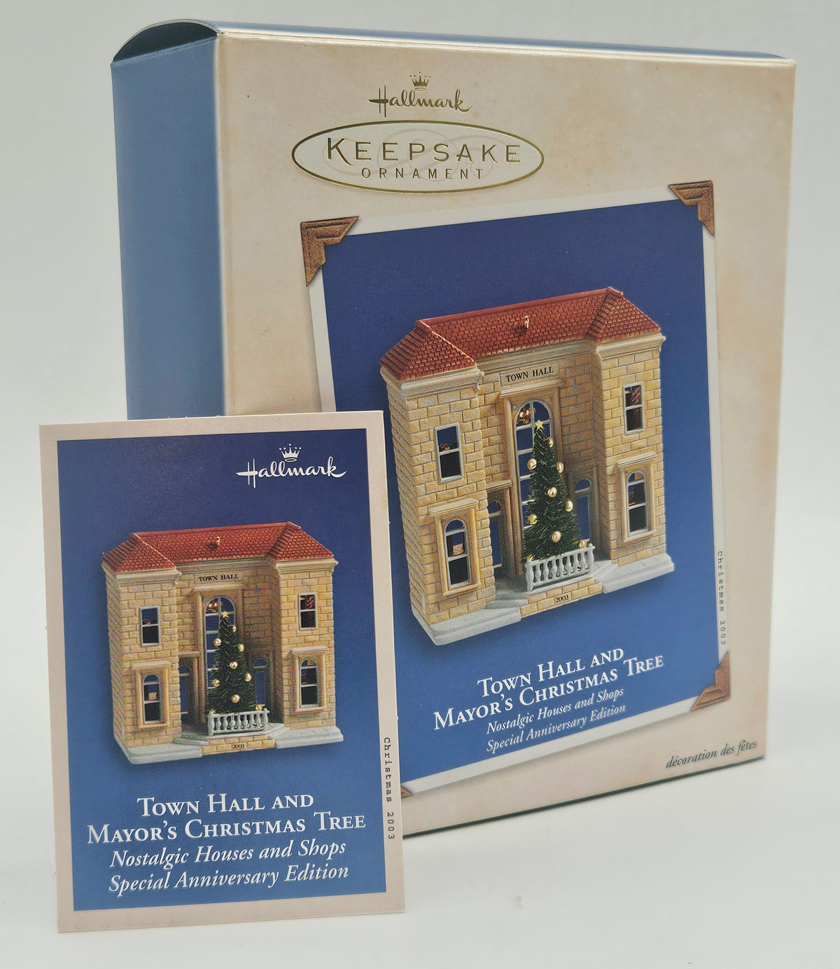 Hallmark Keepsake – “Town Hall and Mayor's Christmas Tree” — original packaging
