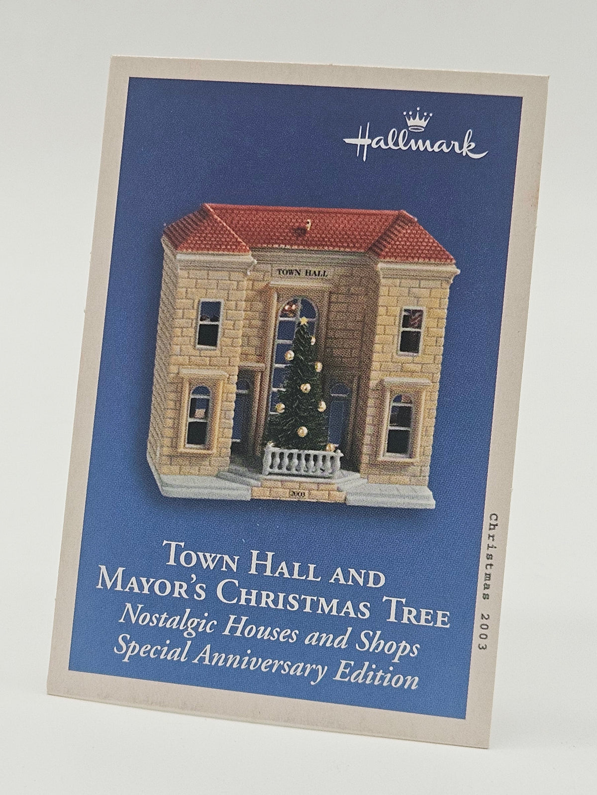 Hallmark Keepsake – “Town Hall and Mayor's Christmas Tree” — ornament view