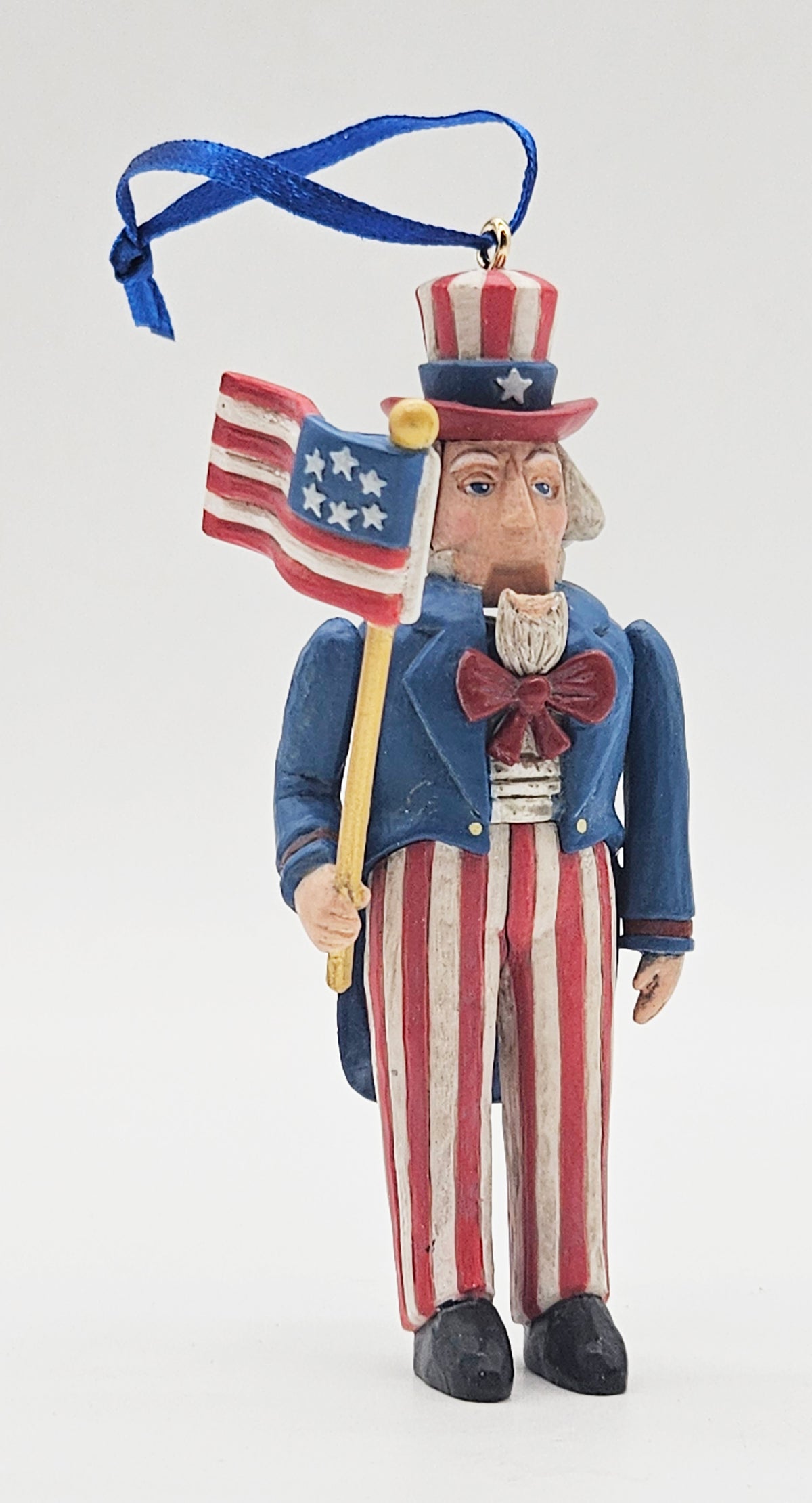 Hallmark Keepsake – “Uncle Sam Nutcracker” — ornament view