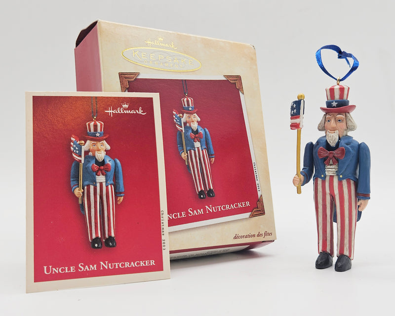 Hallmark Keepsake – “Uncle Sam Nutcracker” — with original box