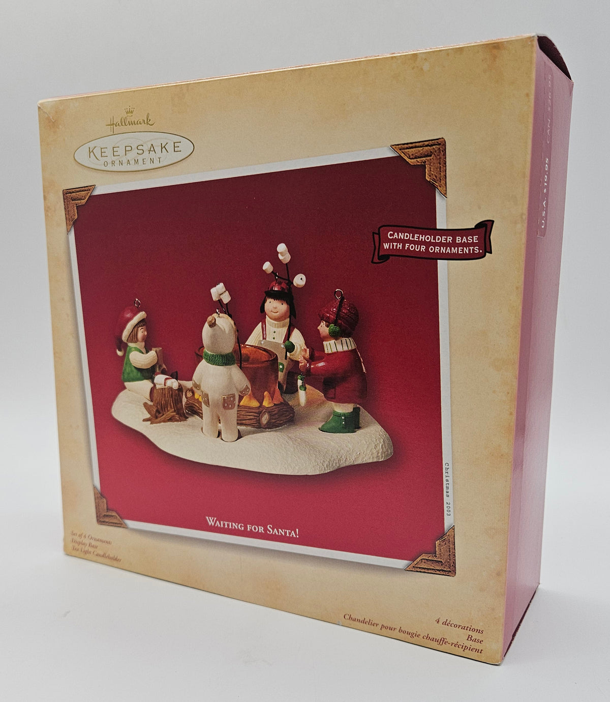 Hallmark Keepsake – “Waiting for Santa” — original packaging