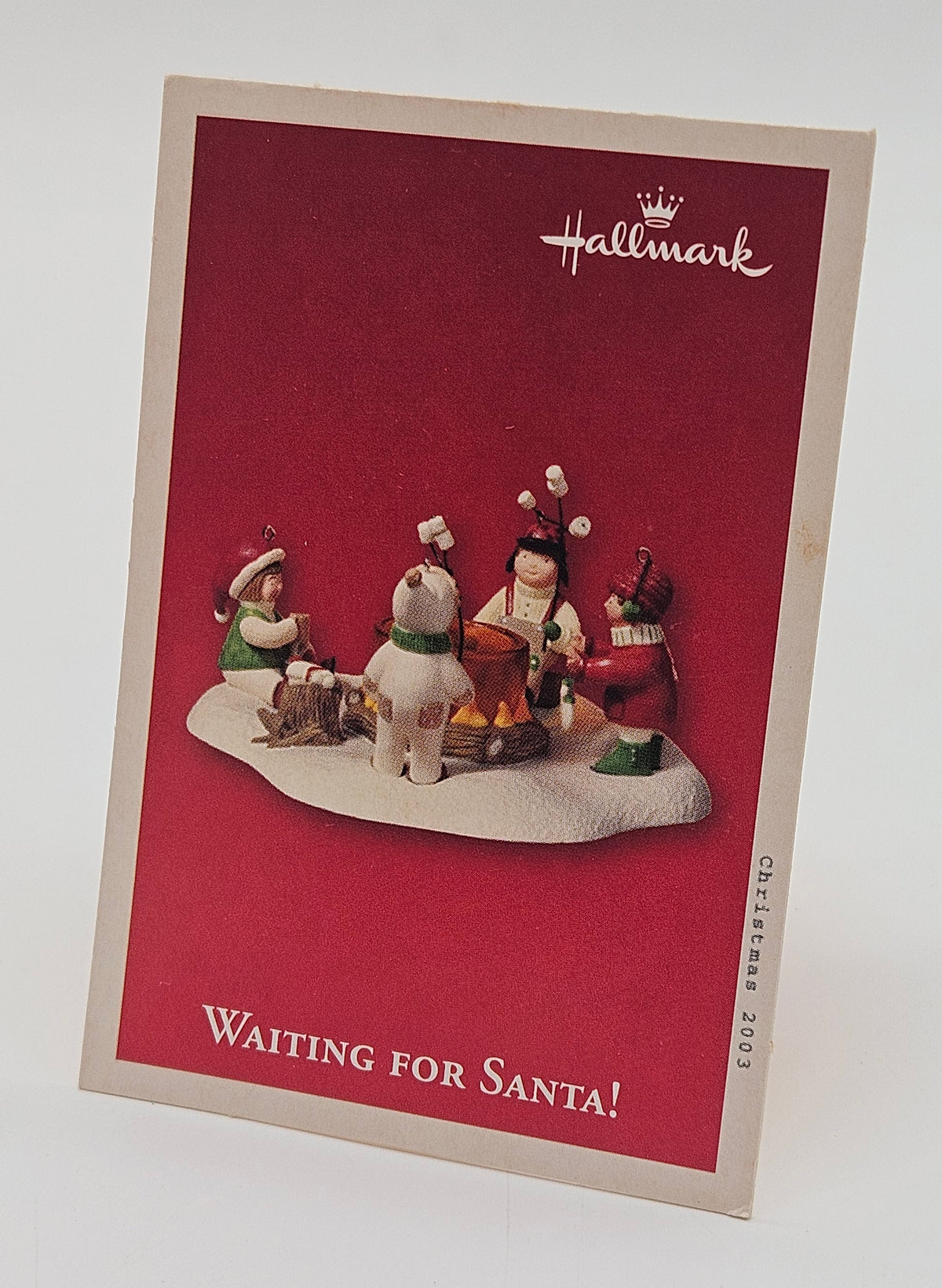 Hallmark Keepsake – “Waiting for Santa” — ornament view