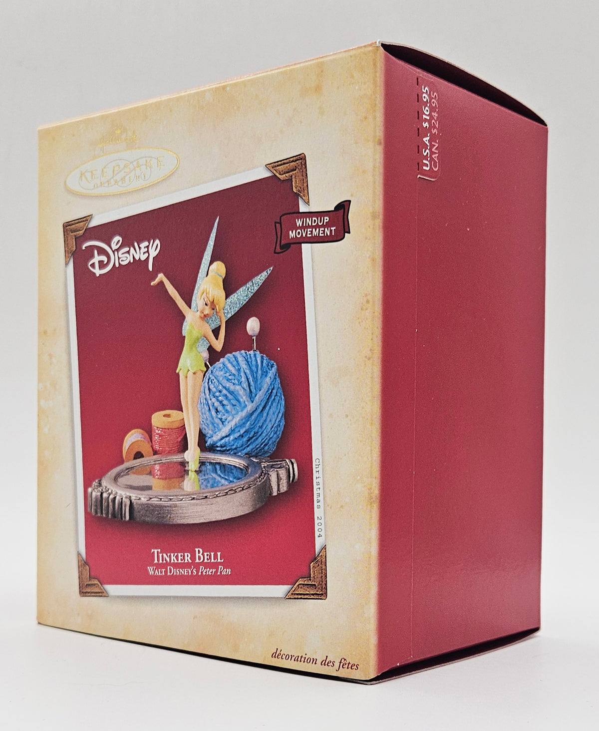 2004 Hallmark Keepsake Tinker Bell (QXD4232) — box