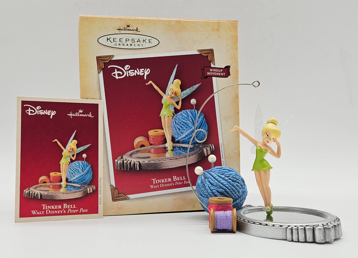 2004 Hallmark Keepsake Tinker Bell (QXD4232) — with box memory card and product