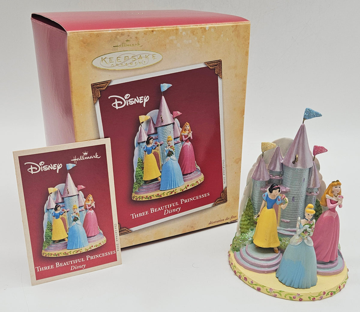 Hallmark Keepsake – “Disney Three Beautiful Princesses” — with original box