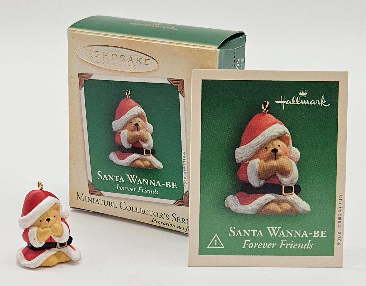 Hallmark Keepsake – “Forever Friends Santa Wanna-Be” — with original box