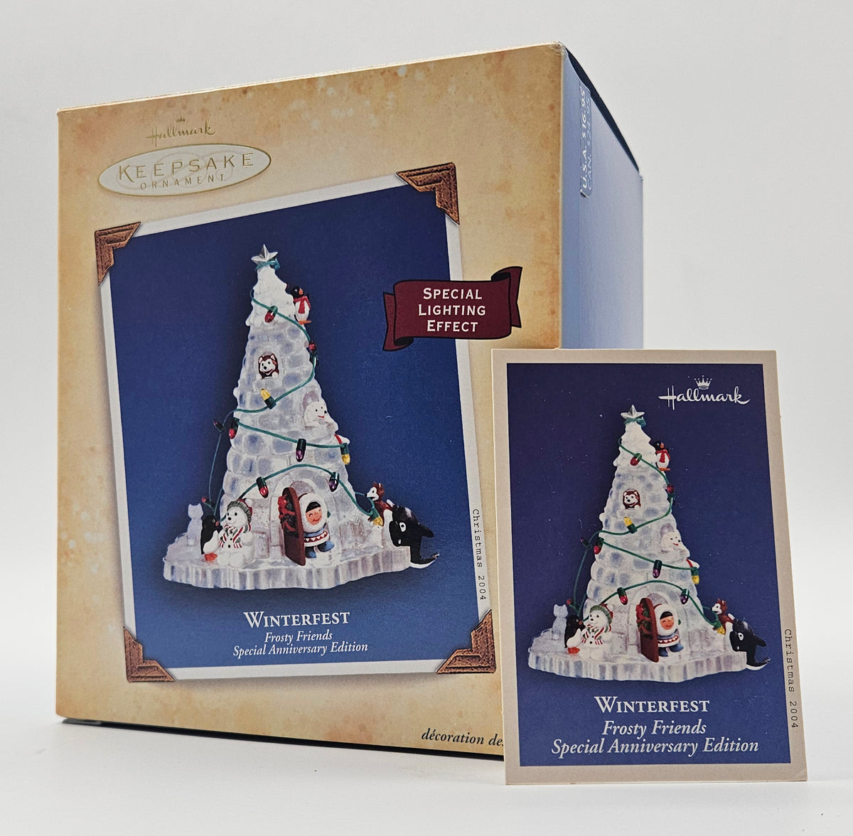 Hallmark Keepsake – “Frosty Friends Winterfest Anniversary” — original packaging