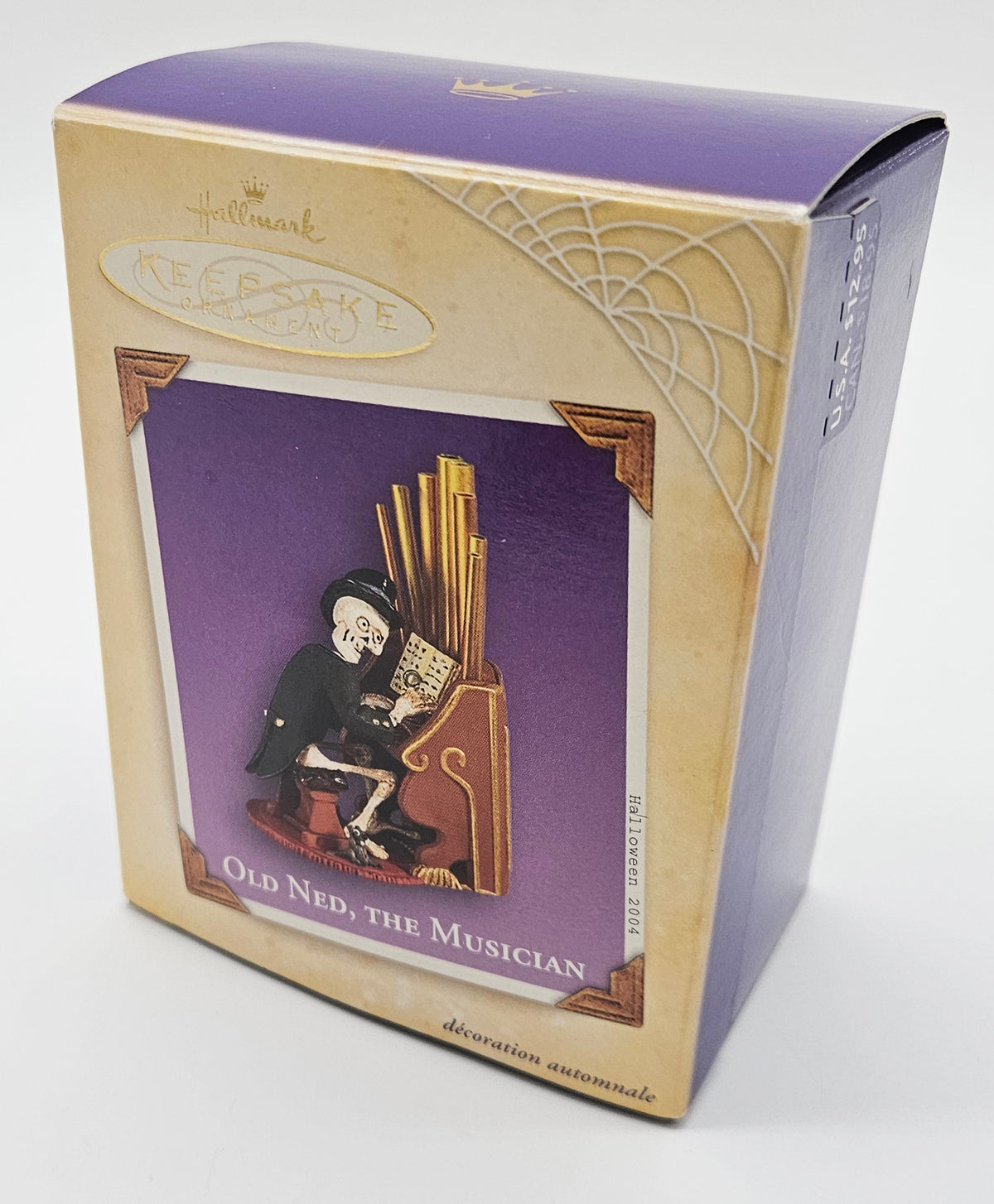 Hallmark Keepsake – “Halloween Old Ned the Musician” – Damaged — original packaging