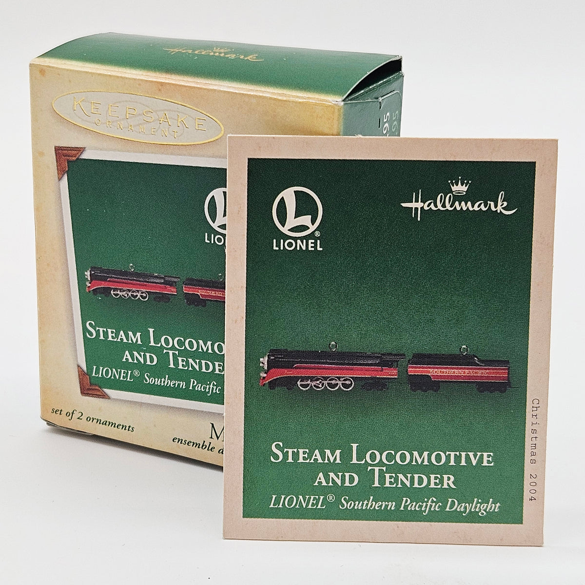 Hallmark Keepsake – “Lionel Southern Pacific Daylight Locomotive & Tender” — original packaging