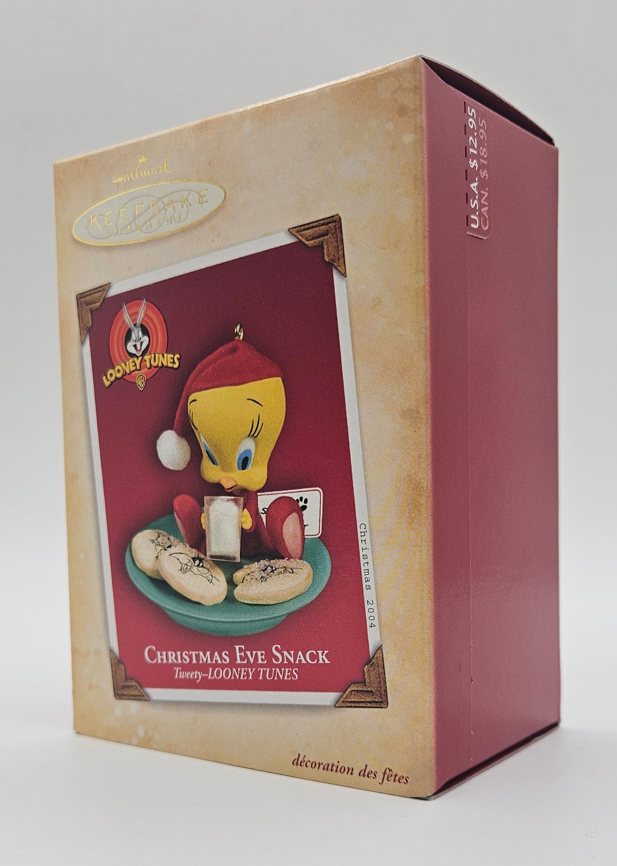 Hallmark Keepsake – “Tweety Christmas Eve Snack” — original packaging