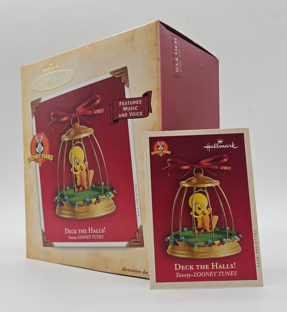 Hallmark Keepsake – “Deck the Halls Tweety” — original packaging