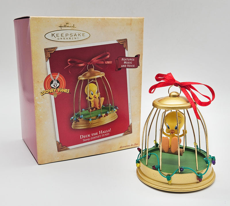 Hallmark Keepsake – “Deck the Halls Tweety” — with original box
