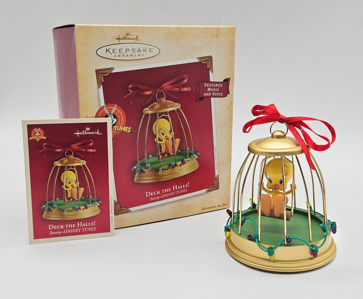 Hallmark Keepsake – “Deck the Halls Tweety” — with original box