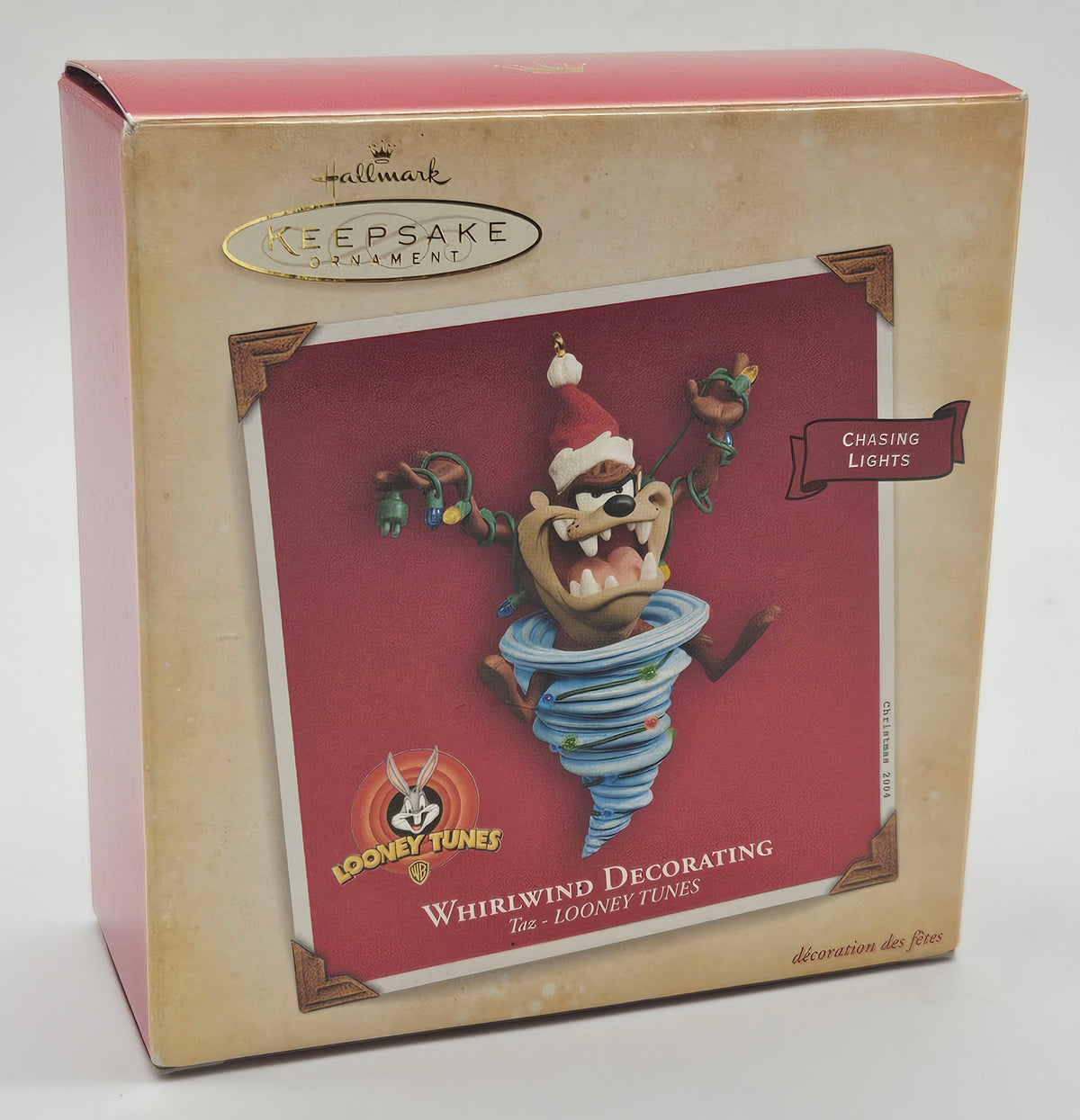Hallmark Keepsake – “Looney Tunes Whirlwind Decorating Taz” — original packaging