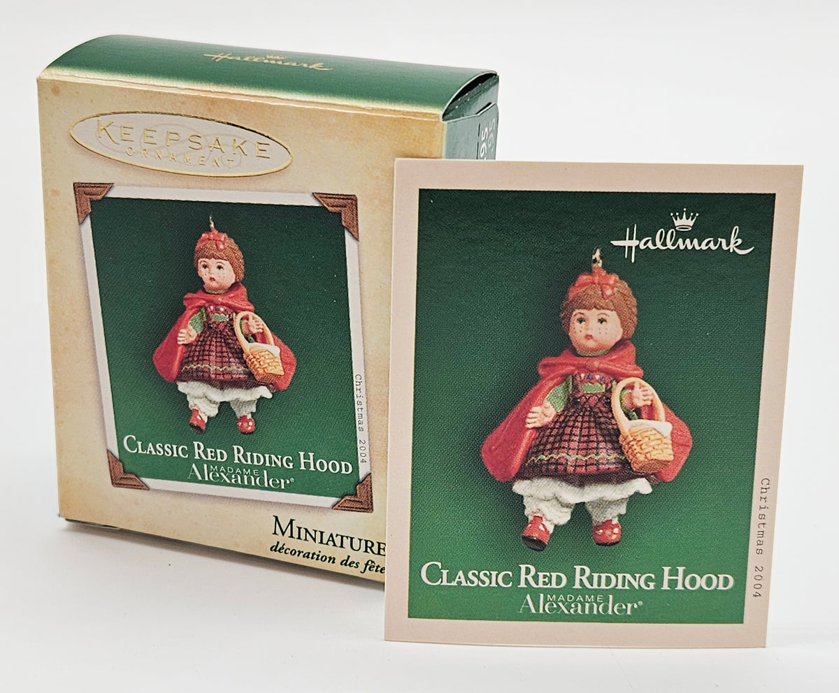 Hallmark Keepsake – “Madame Alexander Classic Red Riding Hood” — original packaging