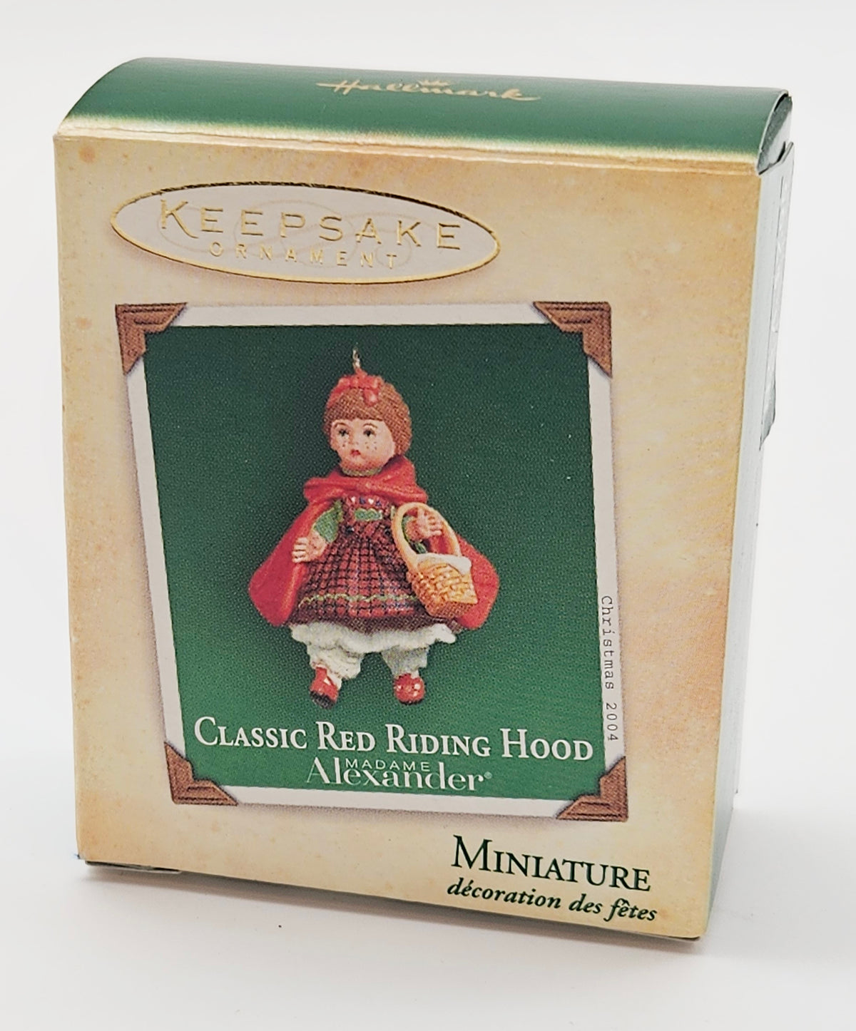 Hallmark Keepsake – “Madame Alexander Classic Red Riding Hood” — original packaging