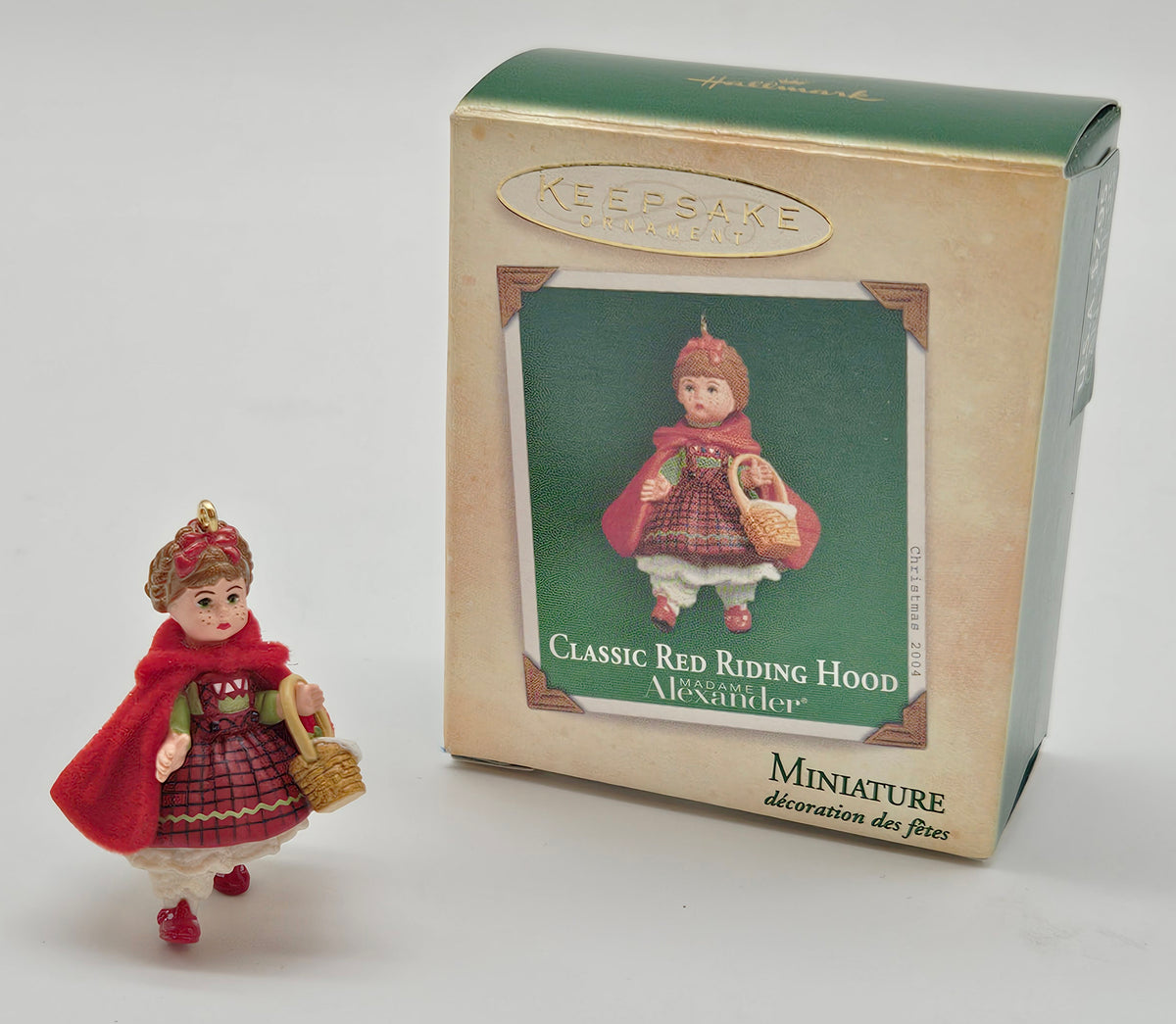 Hallmark Keepsake – “Madame Alexander Classic Red Riding Hood” — with original box
