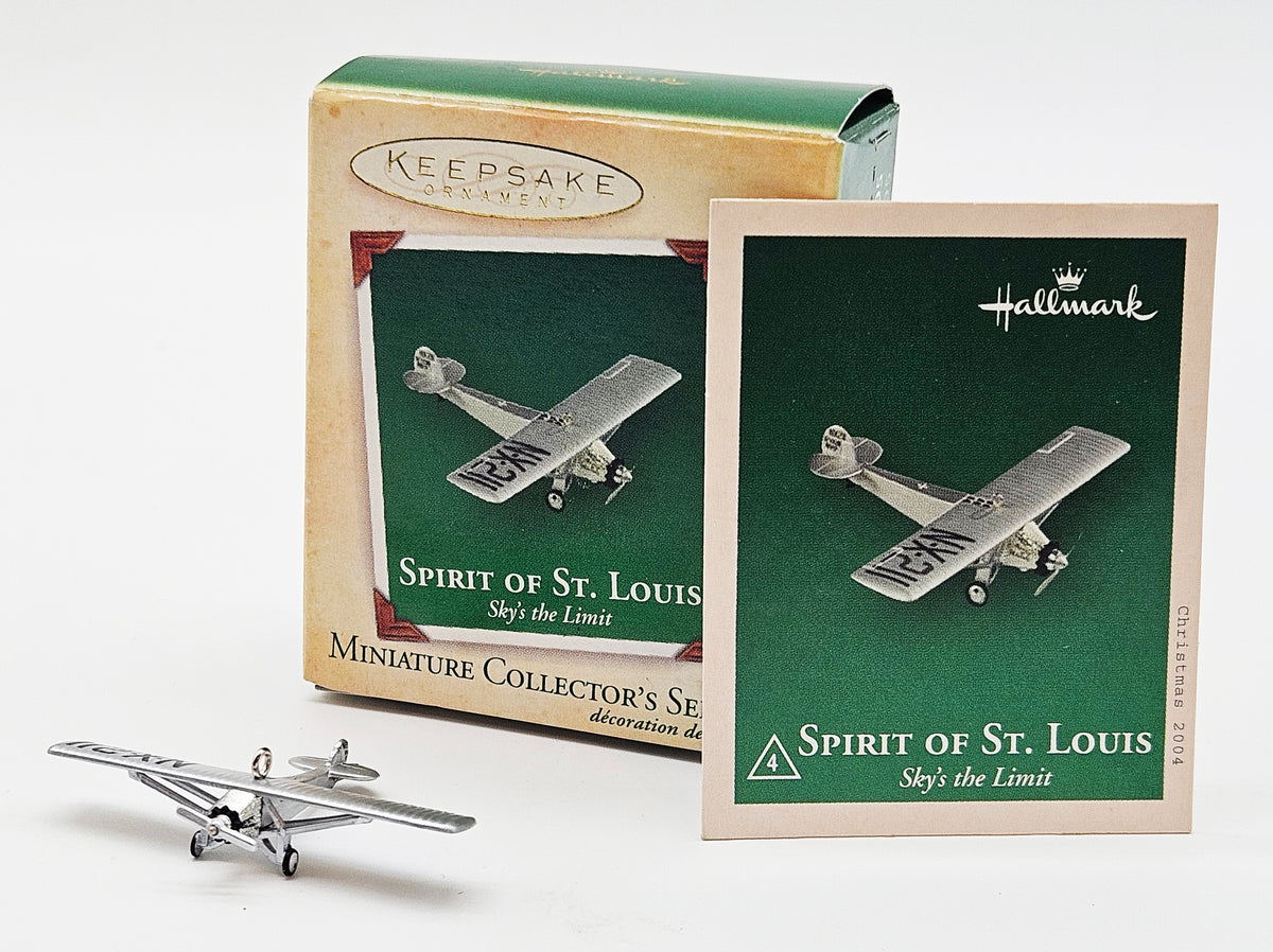 2004 Hallmark Keepsake Spirit of St. Louis – with box and memory card