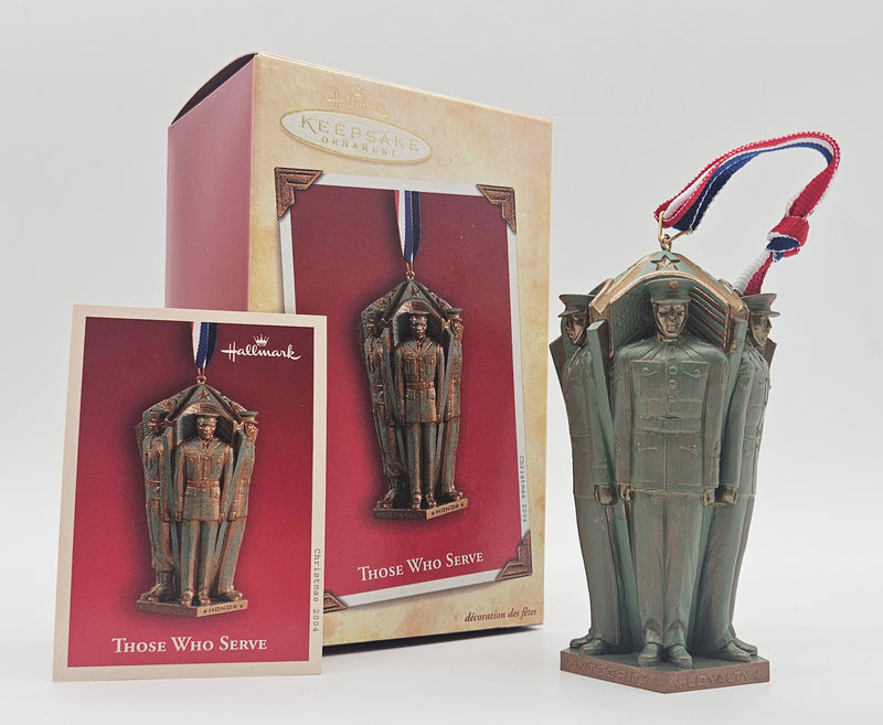 2004 Hallmark Keepsake Those Who Serve – with box and memory card