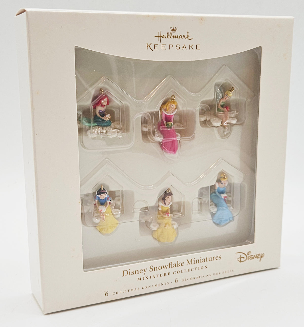 Hallmark Keepsake – “Disney Snowflake Miniatures” — original packaging