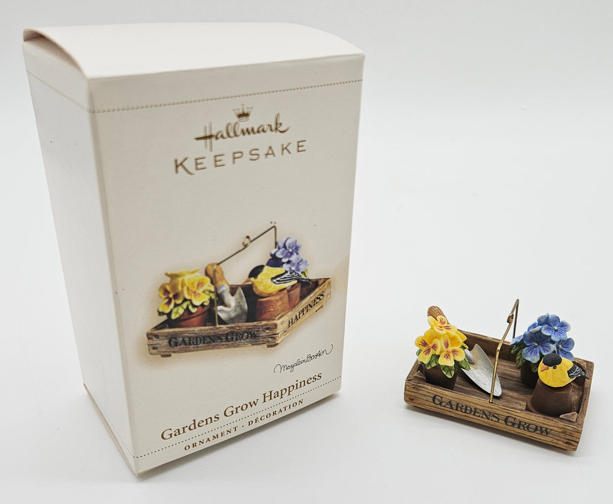 Hallmark Keepsake – “Gardens Grow Happiness” — with original box