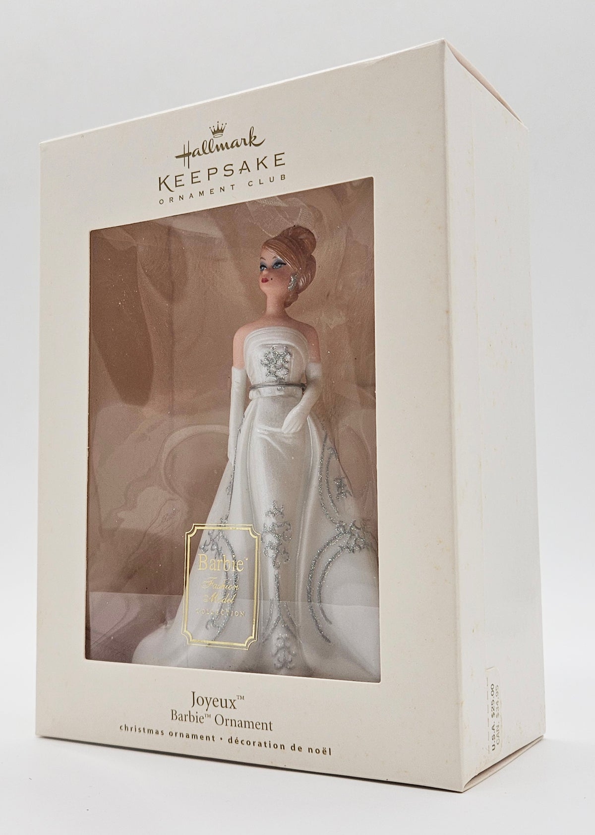 2007 Hallmark Keepsake Joyeux Barbie (QXC7008) — box