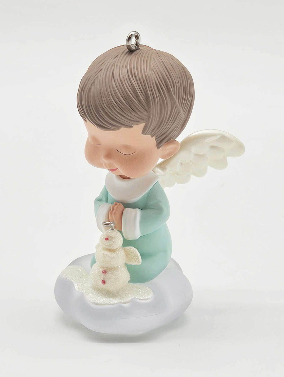Hallmark Keepsake – “Mary's Angels Snowball” — ornament view