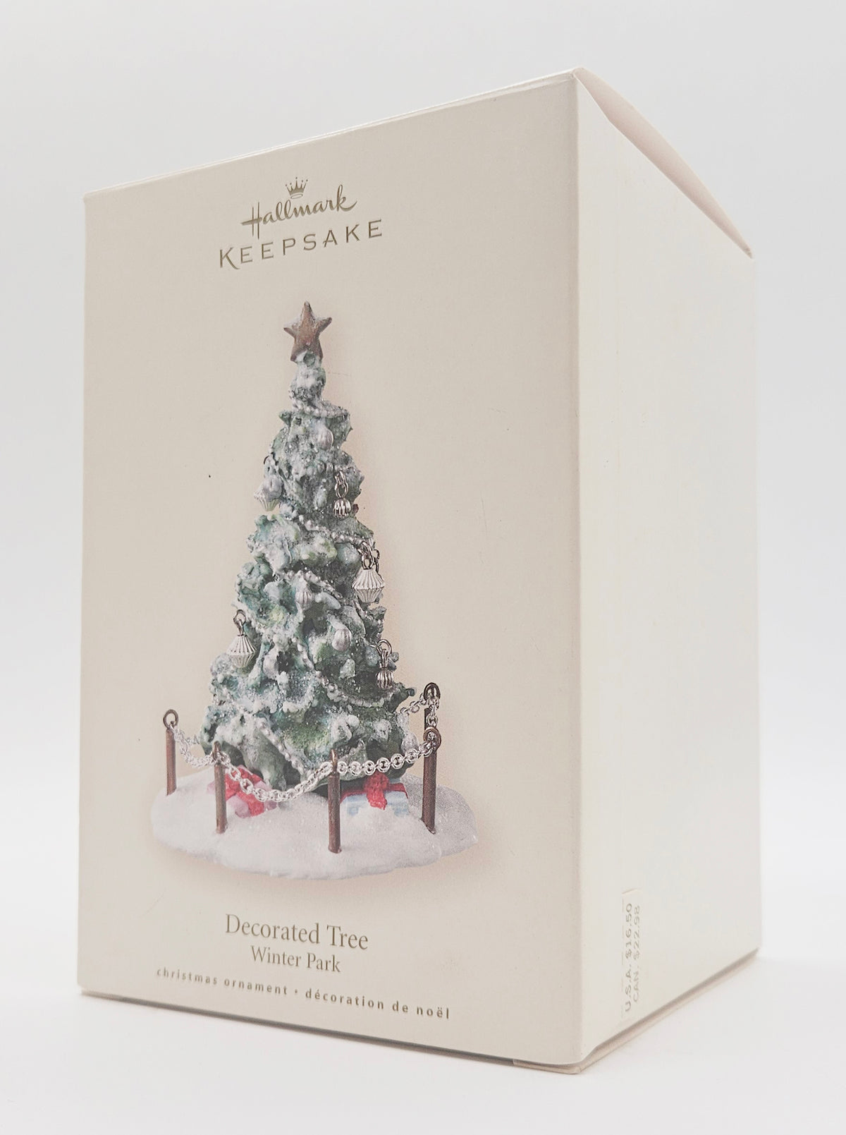 Hallmark Keepsake – “Winter Park Decorated Tree” — original packaging