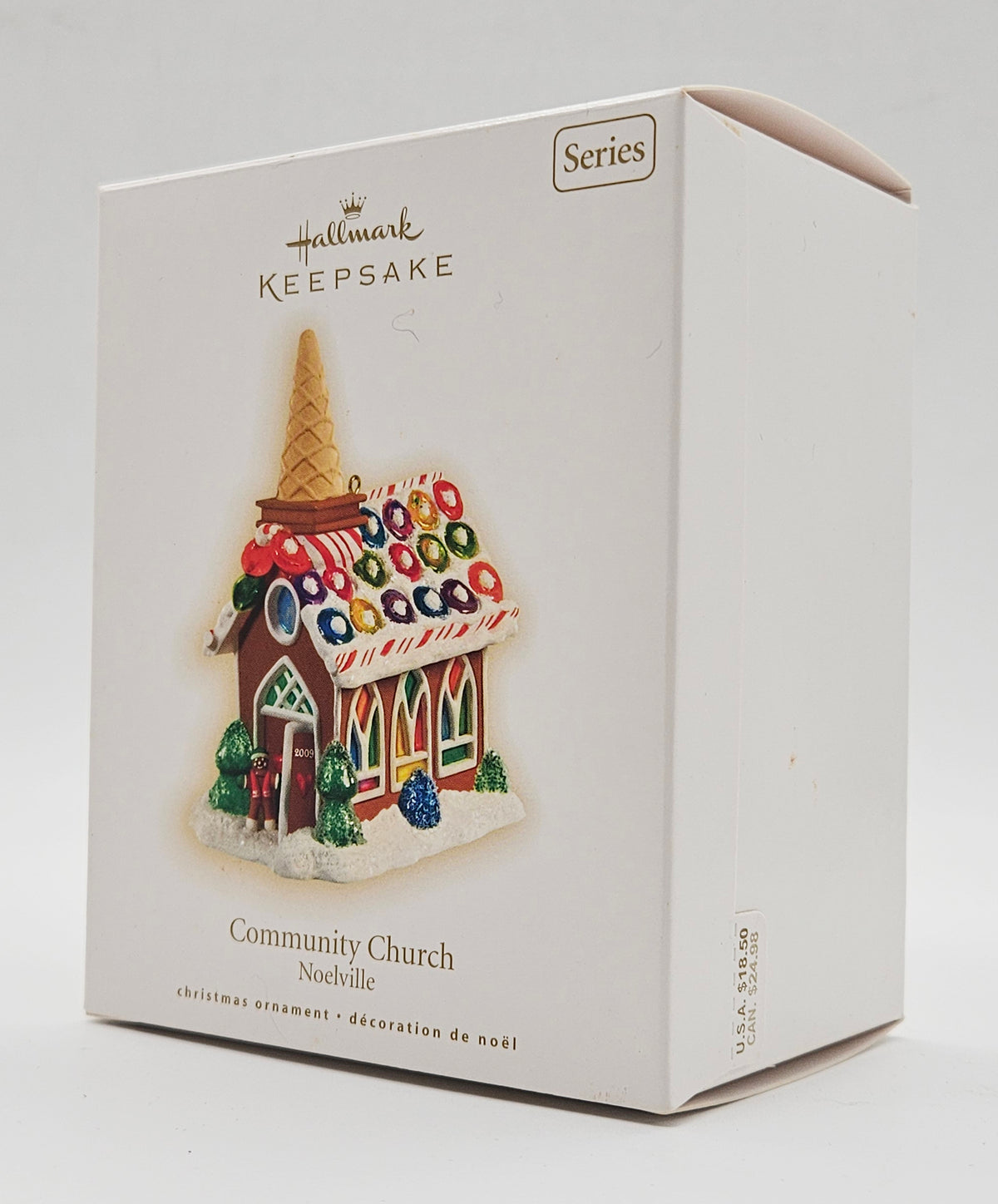 2009 Hallmark Keepsake Community Church (QX8422) — box