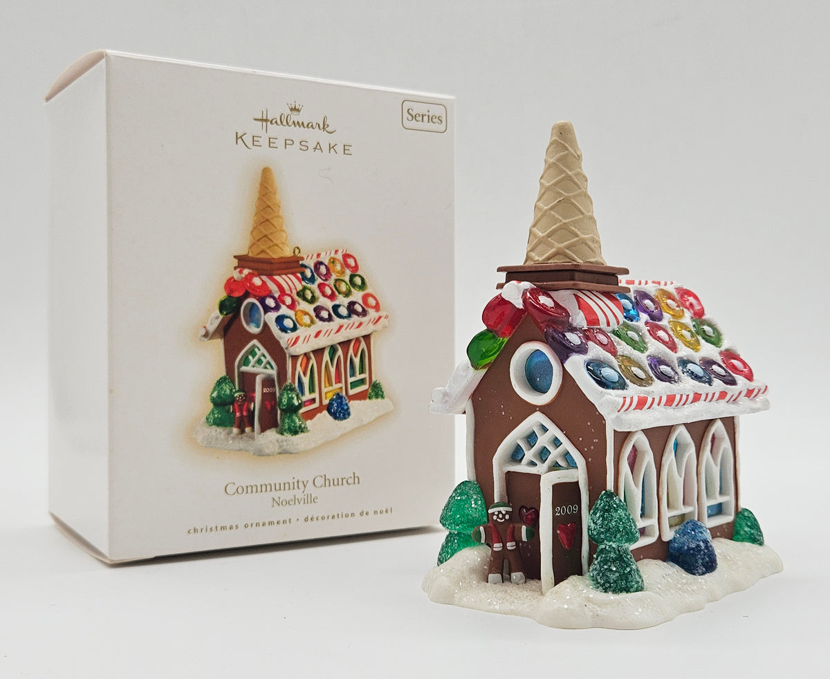 2009 Hallmark Keepsake Community Church (QX8422) — with box