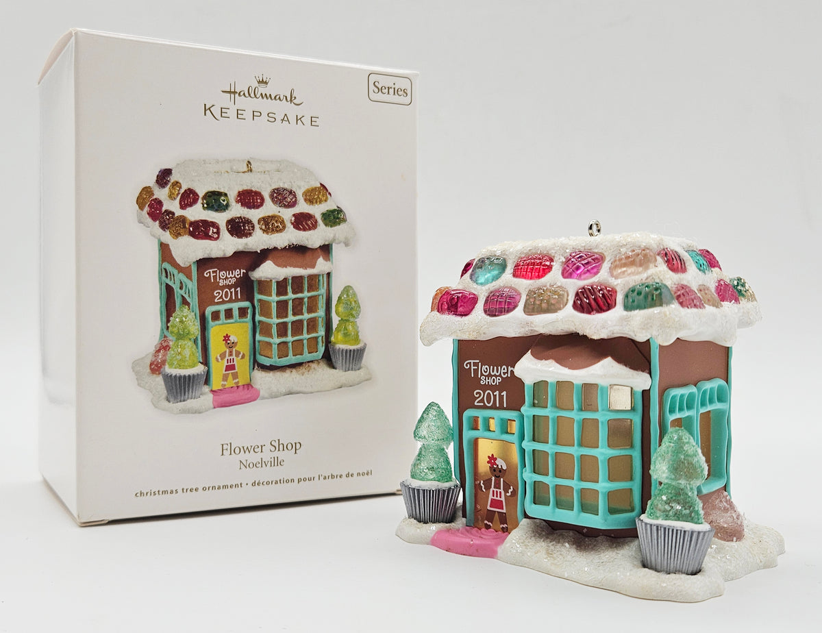 2011 Hallmark Keepsake Flower Shop (QX8879) — with box