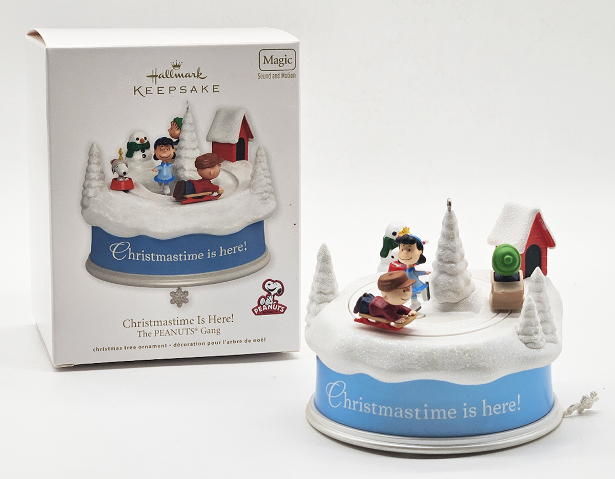 Hallmark Keepsake – “Peanuts Christmastime Is Here” — with original box