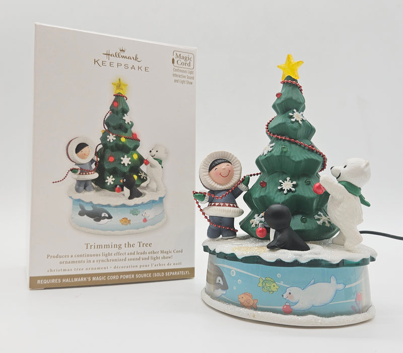 Hallmark Keepsake – “Frosty Friends Trimming the Tree” — with original box