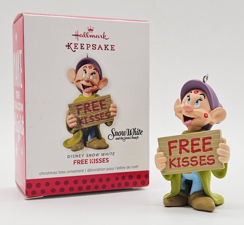 2013 Hallmark Keepsake Dopey – Free Kisses (QXE3752) — with box