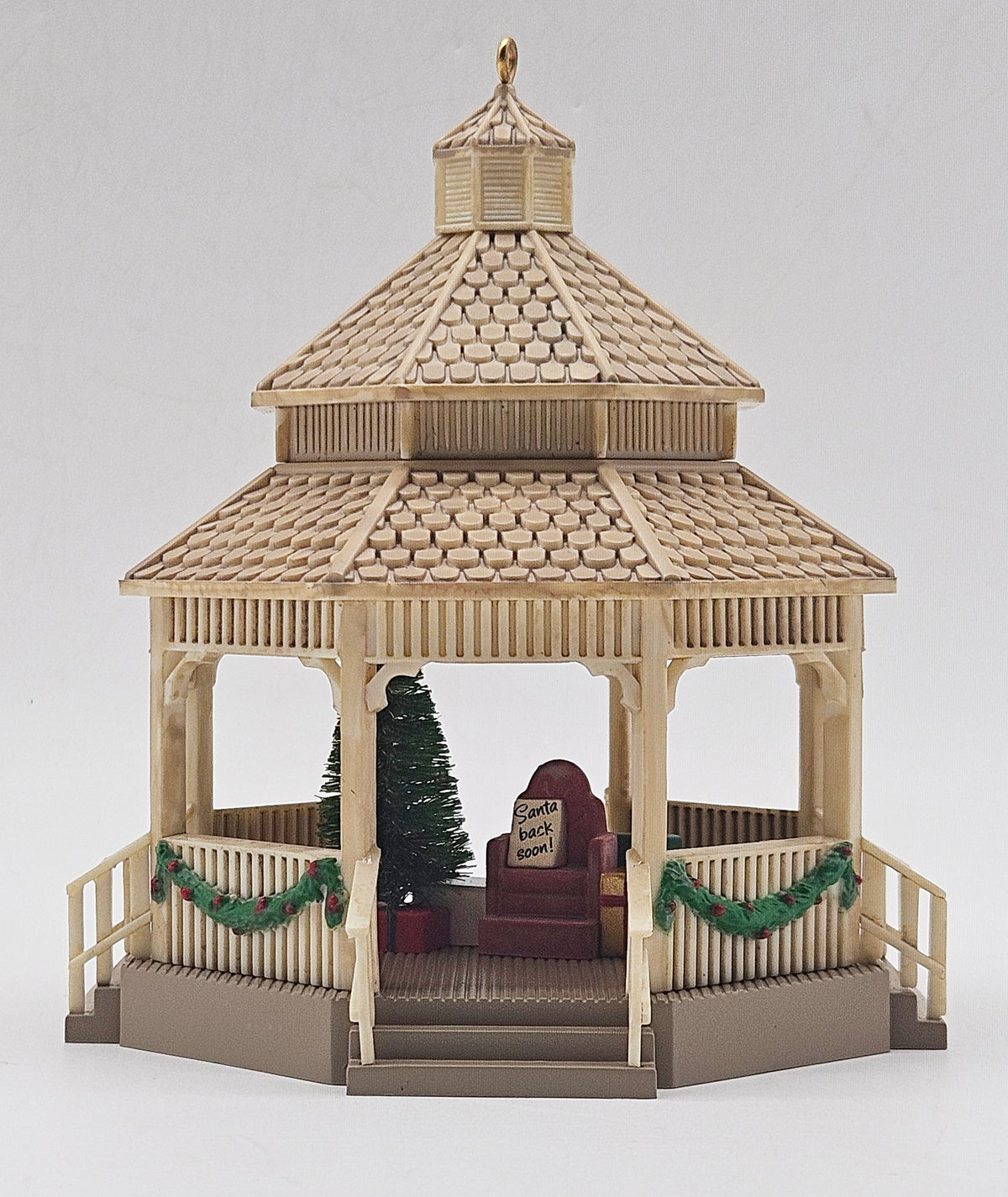 Hallmark Keepsake – “Gazebo Nostalgic Houses & Shops” — ornament view