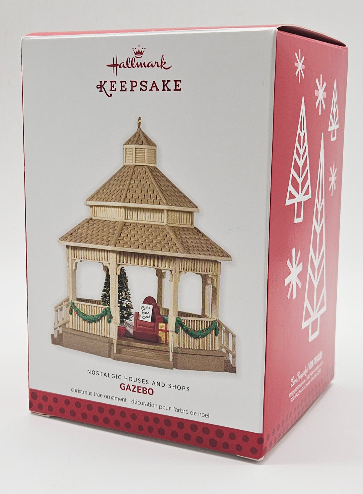 Hallmark Keepsake – “Gazebo Nostalgic Houses & Shops” — original packaging