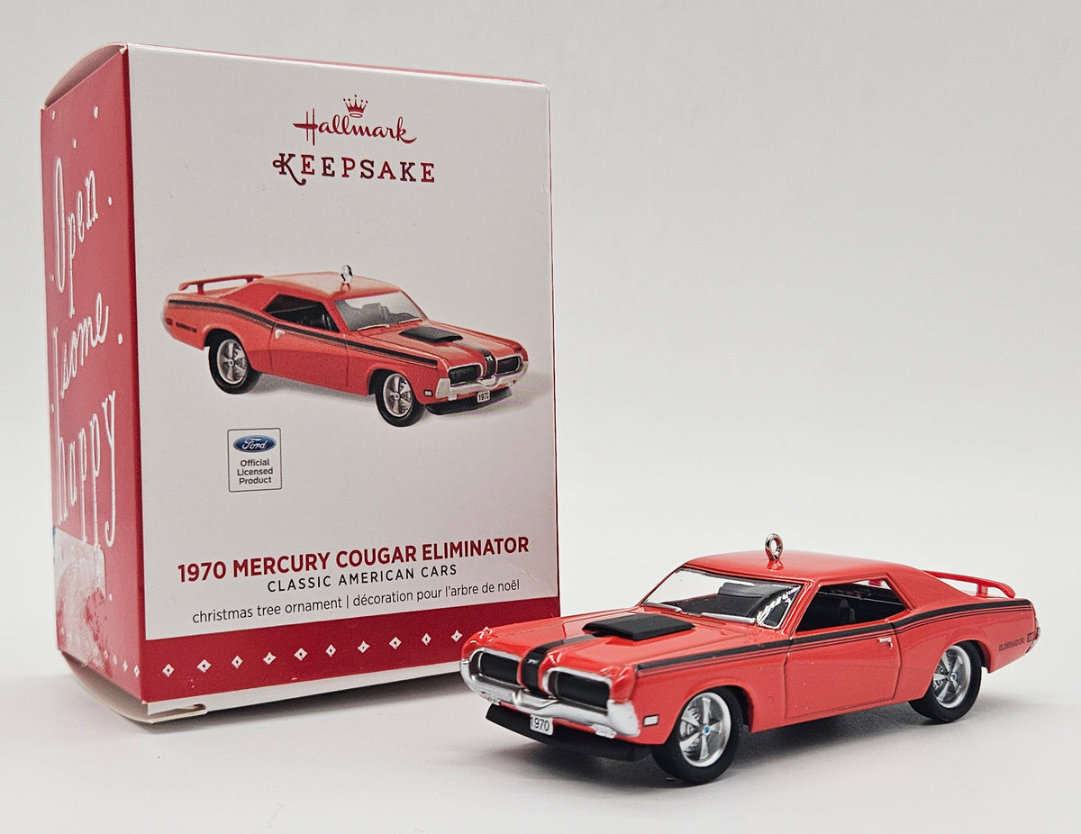 2015 Hallmark Keepsake 1970 Mercury Cougar Eliminator (QX9027) — with box