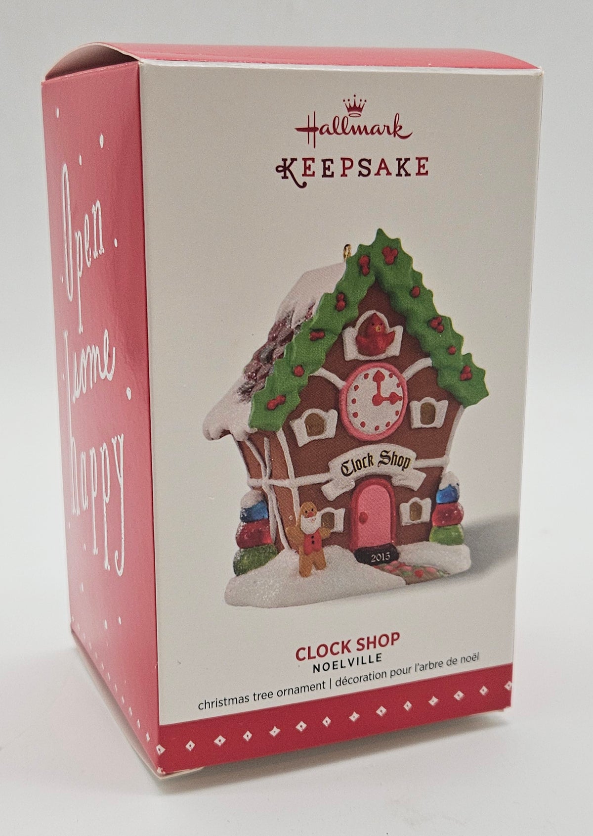 Hallmark Keepsake – “Noelville Clock Shop” — original packaging