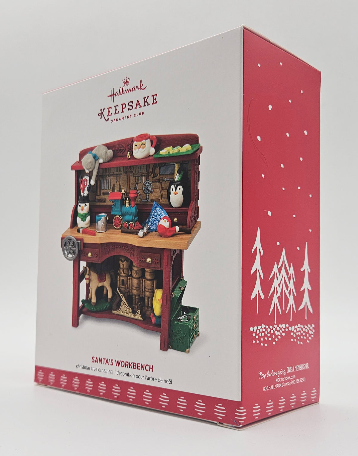 Hallmark Keepsake – “Santa's Workbench” — original packaging