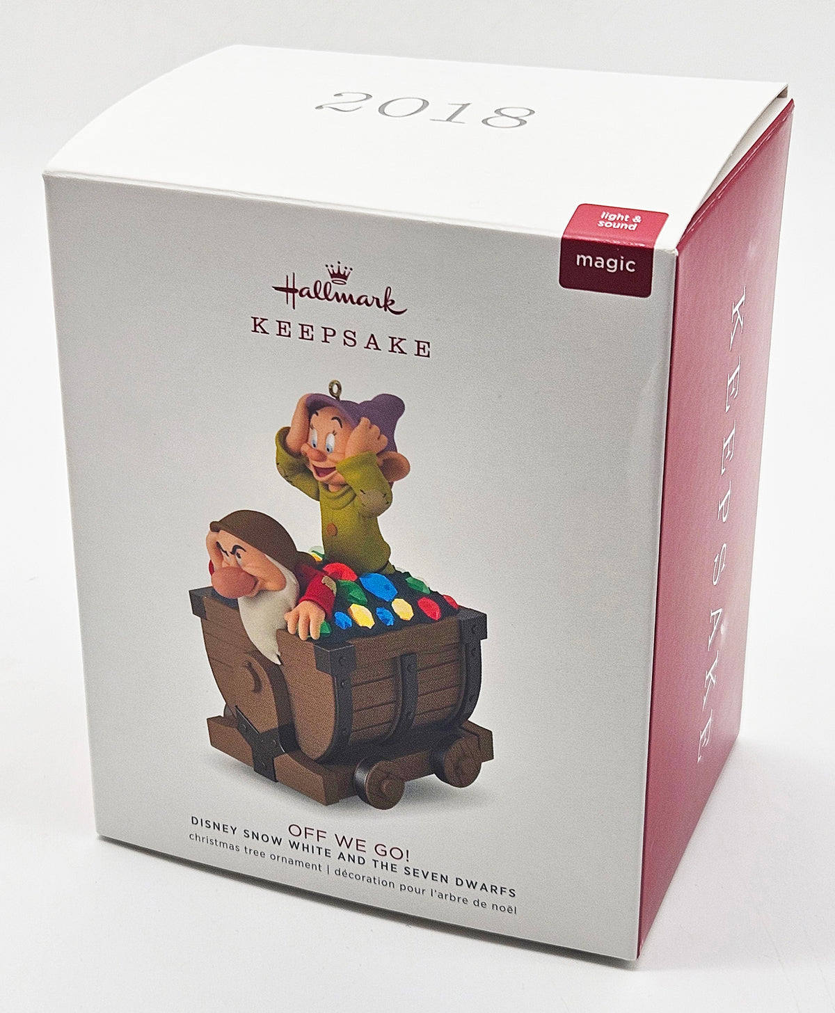 Hallmark Keepsake – “Disney Snow White Off We Go” — original packaging