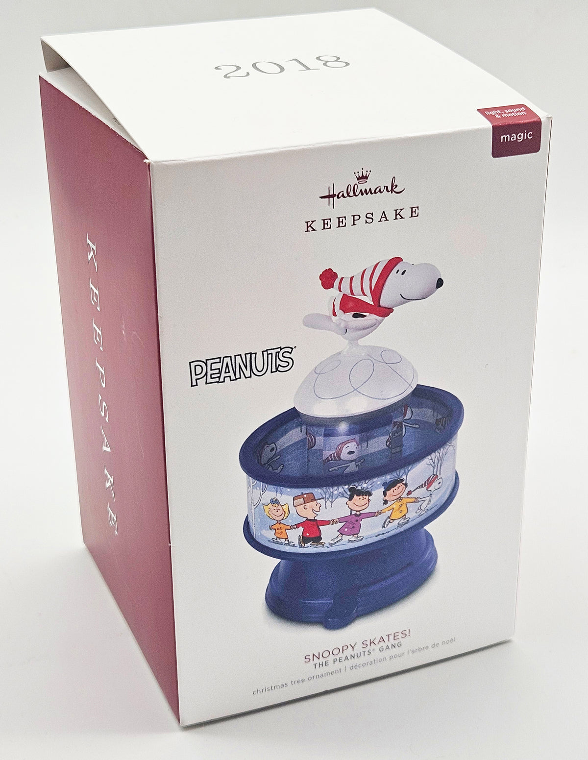 Hallmark Keepsake – “Peanuts Snoopy Skates” — original packaging