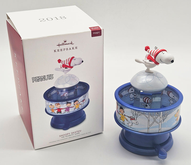 Hallmark Keepsake – “Peanuts Snoopy Skates” — with original box
