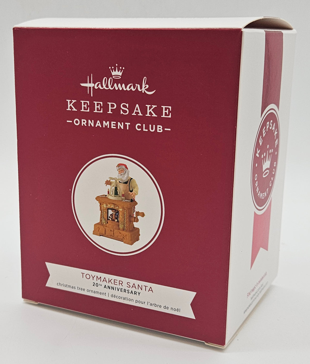 Hallmark Keepsake – “Toymaker Santa 20th Anniversary” — original packaging