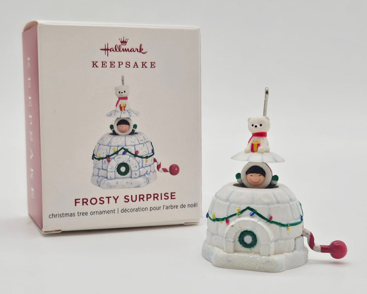 Hallmark Keepsake – “Frosty Friends Frosty Surprise” — with original box