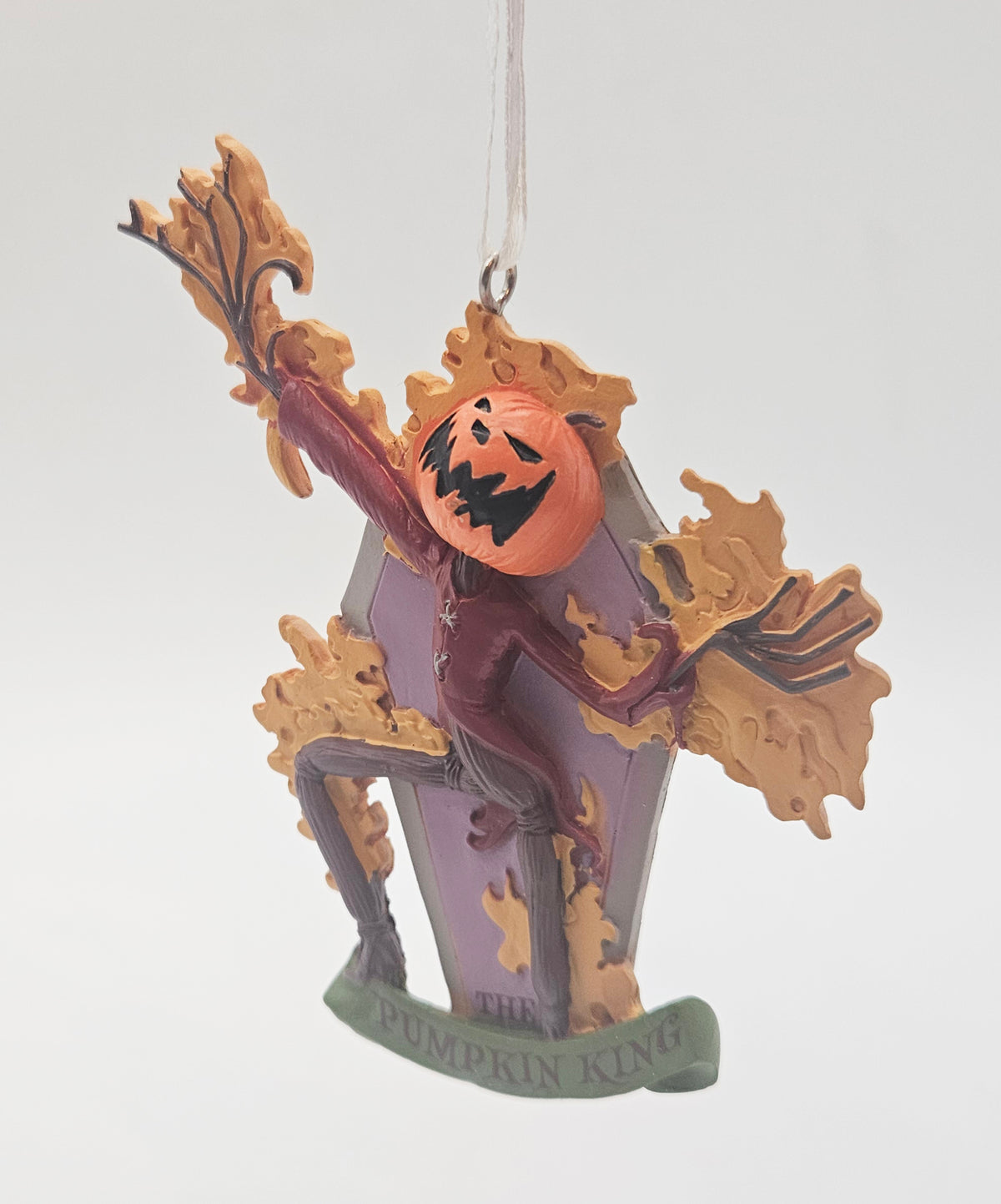 Hallmark Keepsake – “Nightmare Before Christmas Pumpkin King” — ornament view