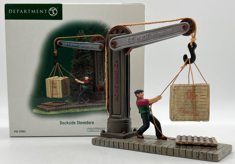 Dept 56- Christmas in the City "Dockside Stevedore"
