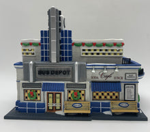 Load image into Gallery viewer, Dept 56- Christmas in the City "Blue Line Bus Depot"
