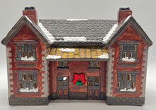 Load image into Gallery viewer, Dept 56- Snow Village "Depot and Train with 2 Trains"