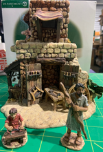 Load image into Gallery viewer, Dept 56- Little Town of Bethlehem "Carpenter's Shop" set of 3- see note